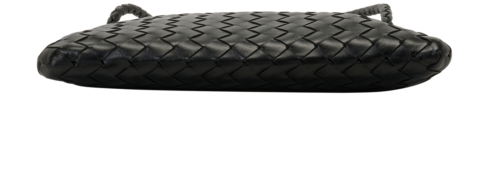 Flat Andiamo Messenger, &pound;1,100, Handbags, Black, Leather, Top view